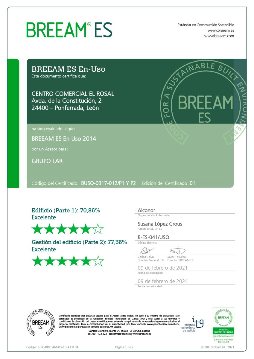 certificado breeam 2