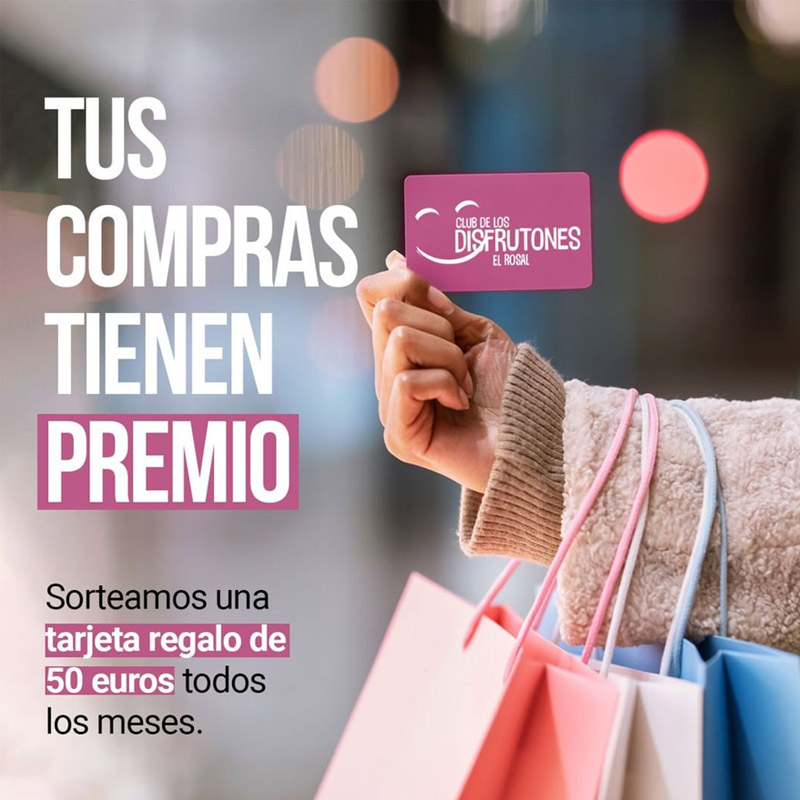 SORTEO TARJETA MENSUAL DE 50 EUROS