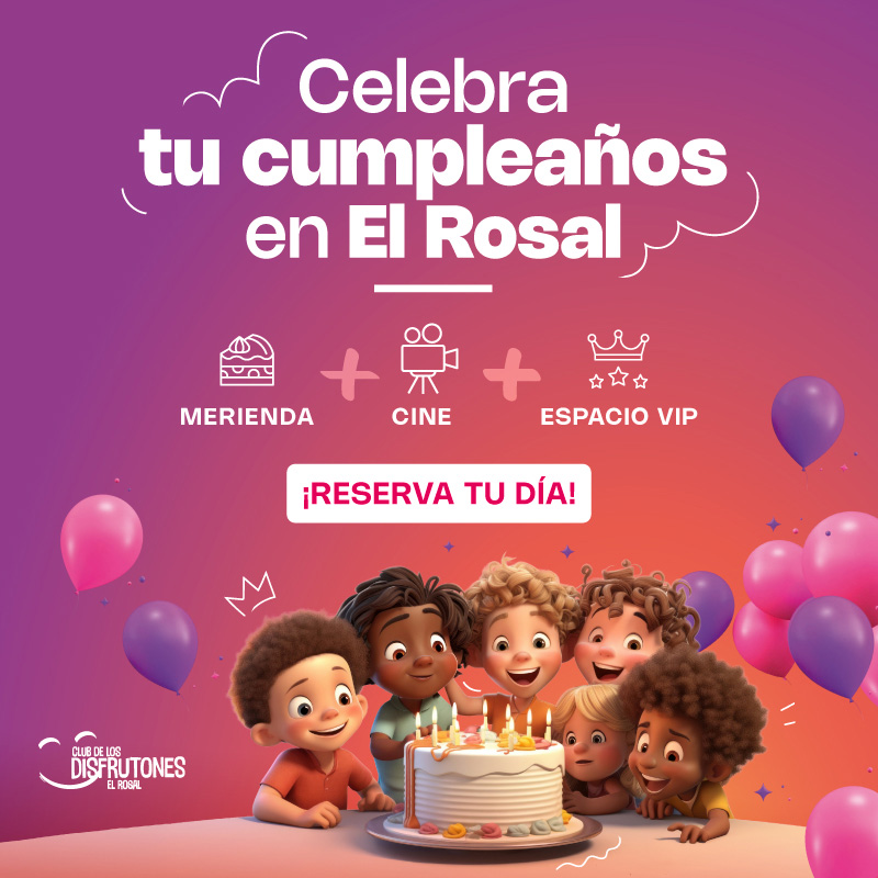 Celebra tu cumpleaños en El Rosal
