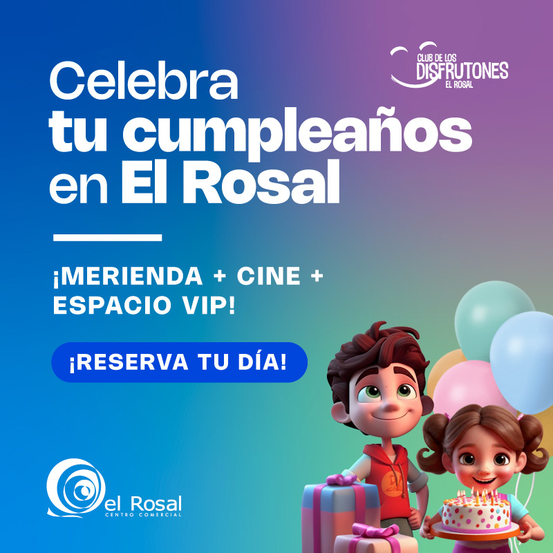 Celebra tu cumpleaños en El Rosal