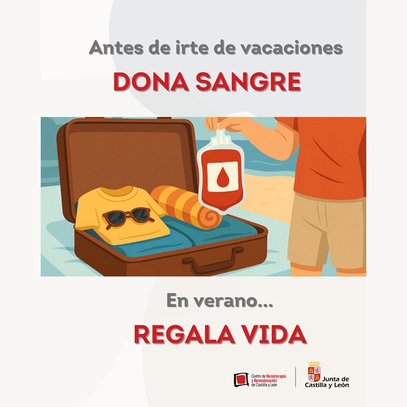 En verano, dona vida