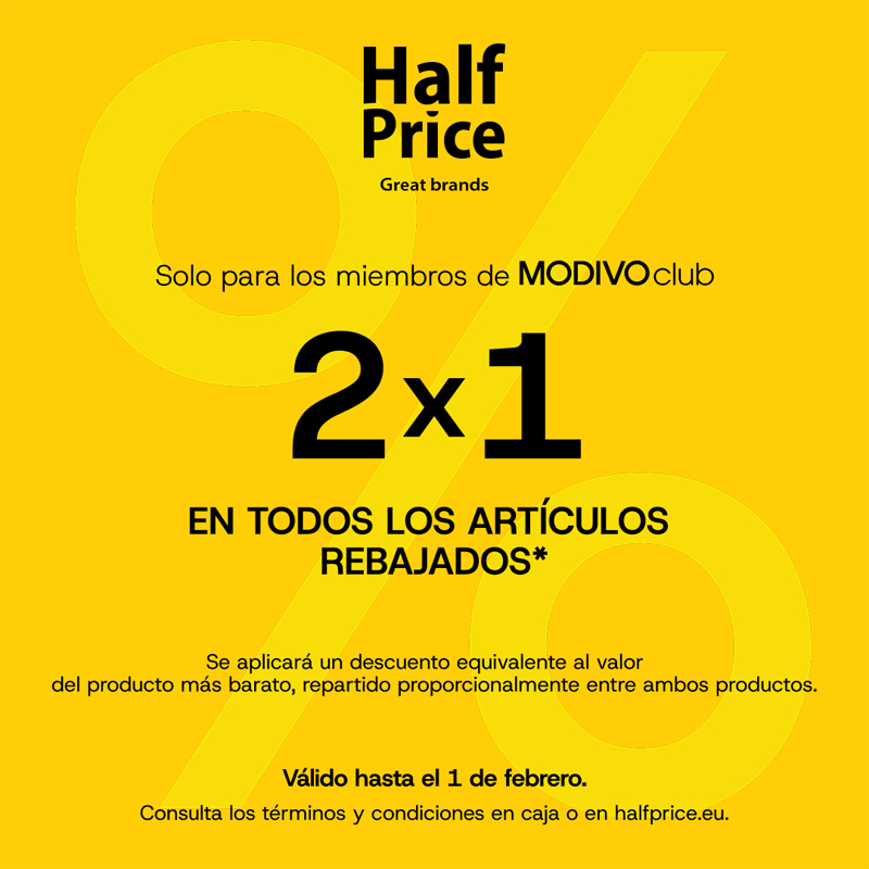 Promociones Half Price Portal de la Marina Promociones Half Price Portal de la Marina