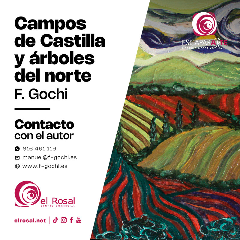 Campos de Castilla y árboles del norte de F. Gochi