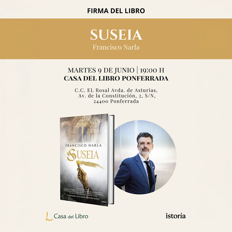 Firma de libros con Francisco Narla